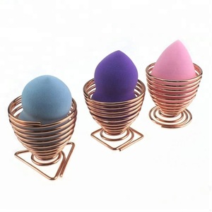 steel material powder puff holder cosmetic makeup organizer