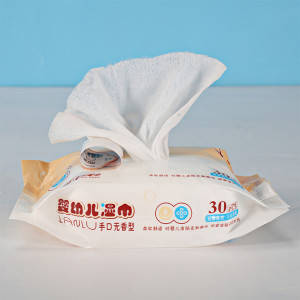 The best selling wet tissue paperbaby high quality anti bacterial wet tissue paper