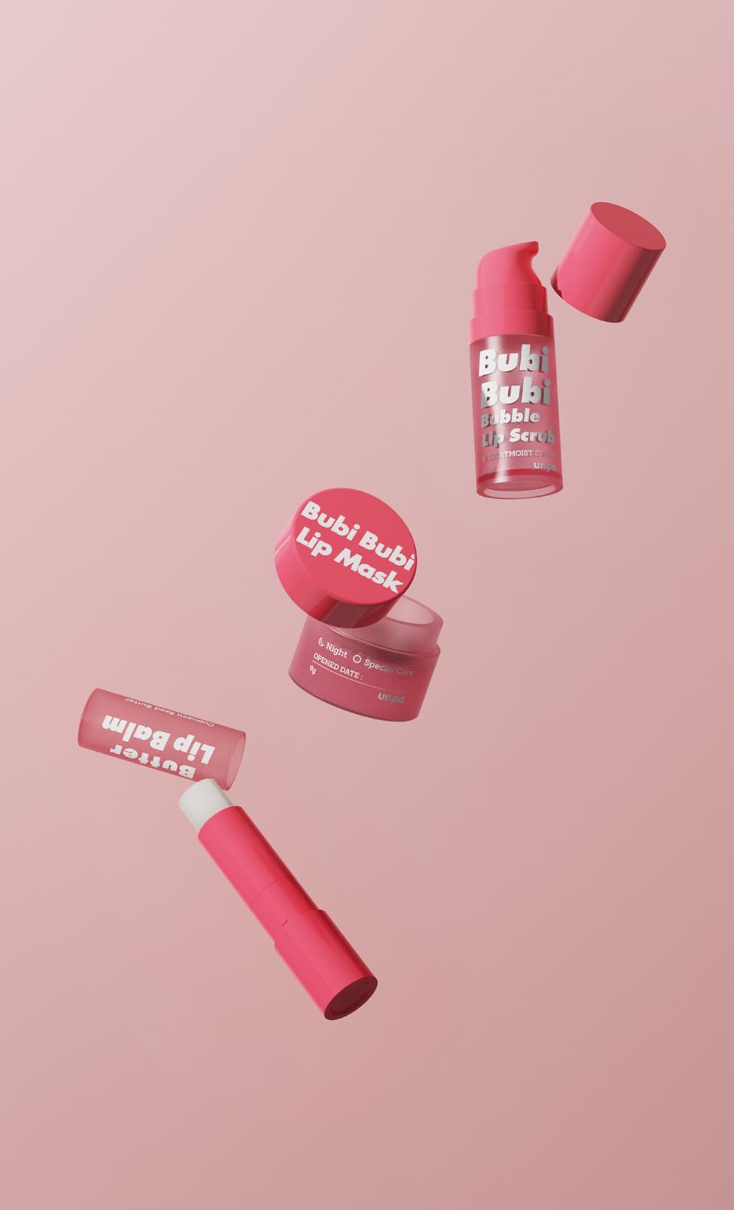 [UNPA]Bubi Bubi Lip Mask 9g