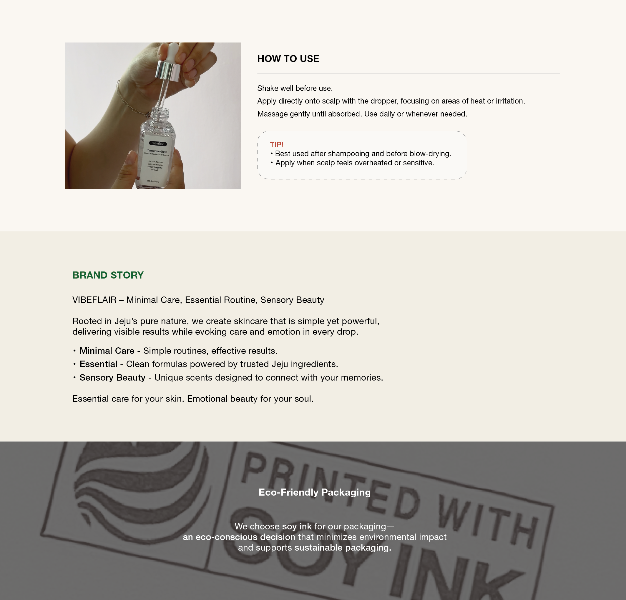 VIBEFLAIR Stress Relieving Scalp Serum