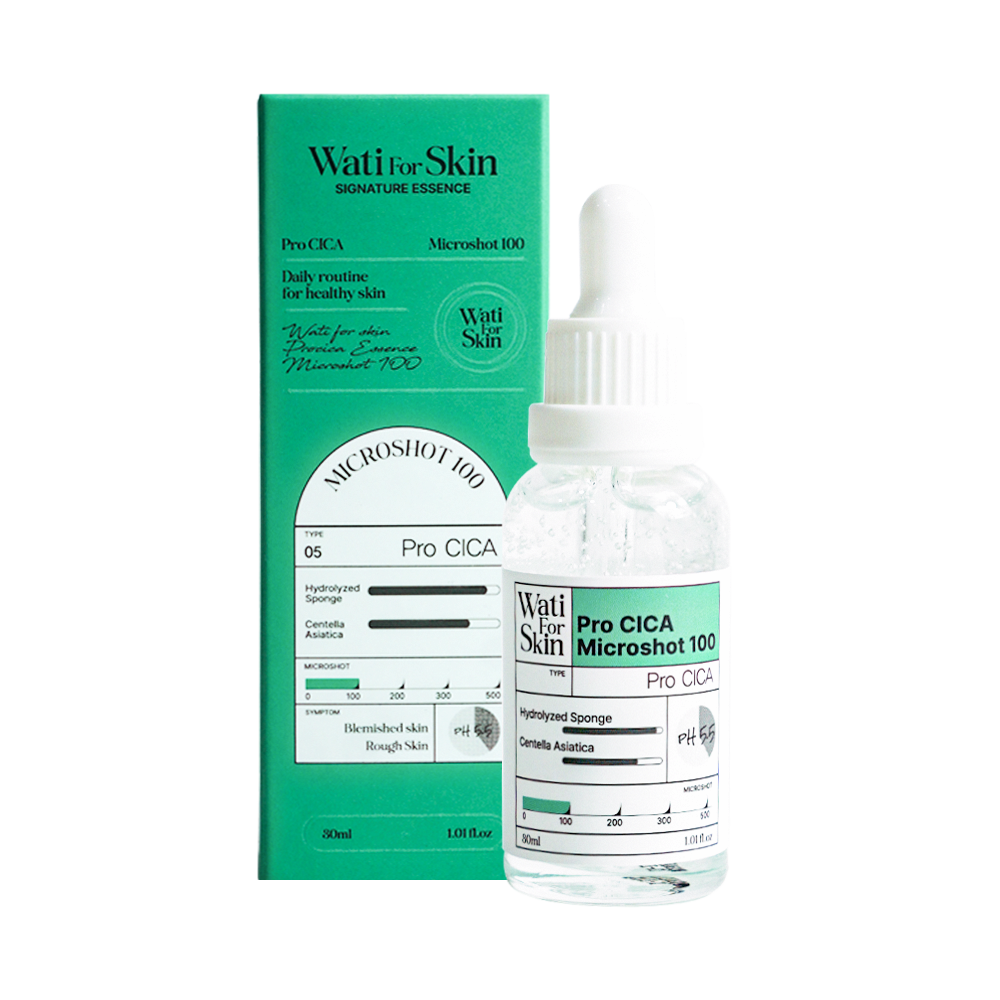 Wati For Skin From CICA Essence Microshot 100, 30ml/1.01 fl.oz.