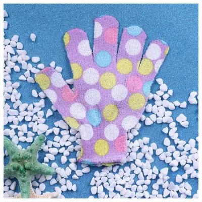 Women&prime;s Shower Accessories Exfoliating Bath Gloves