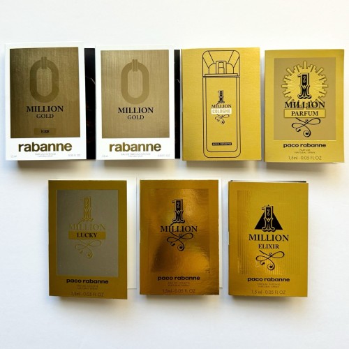 Paco Rabanne Men Cologne Collection Sample Spray Vials