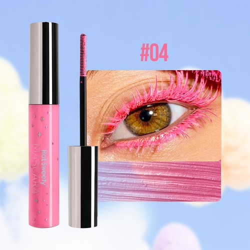Spiral Brush Waterproof Shimmer Halloween Christmas Cosplay Glitter Mascara