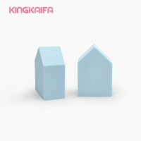 Straight Cut House-Shaped Powder Puff for Private Label - Perfect Choice