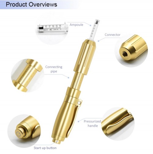 No needle with high pressure meso gun hyaluron pen for filler injection