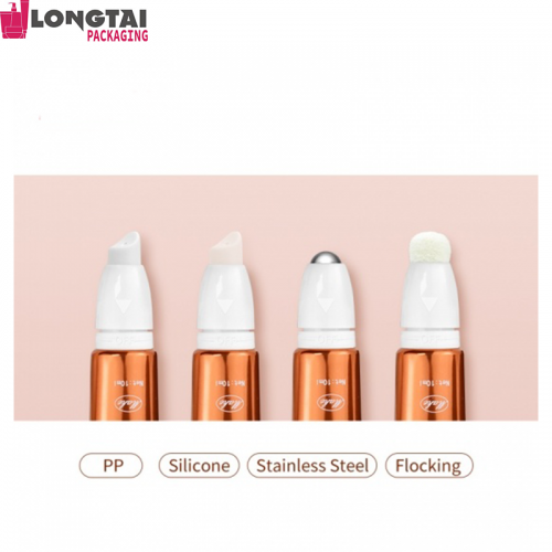 cosmetic makeup tube with sponge applicator