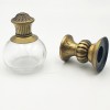 Modern Fashion Luxury Grey Plating Die Castingg Zinc Alloy Perfume Bottle Cap