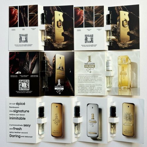 Paco Rabanne Men Cologne Collection Sample Spray Vials