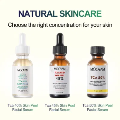 20% 40% 45% 50% TCA Acid Skin Peel Salicylic Acid Serum 20% Skin Peel Care Peeling Wrinkles Spots Skin Care Face Serum
