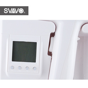 2017 hot selling hotel high speed wall mounted hair dryer with LCD