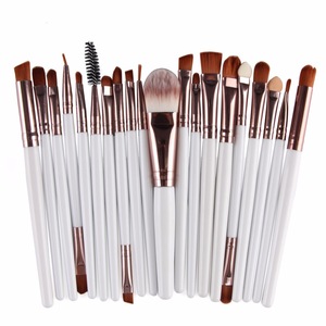 20pcs Amazon your own brand organic oem novelty personalized foundation kabuki make-up cosmetic set make up makeup brush