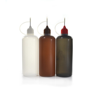 2.5ml 5ml 10ml 15ml 30ml 50ml 60ml Soft LDPE Plastic Needle tip Dropper Bottles for E Juice tattoo dyes