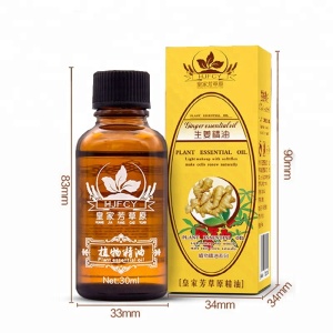 30ml Natural Plant Therapy Lymphatic Drainage Ginger Oil Natural Anti Aging Essential Oil Body Massage