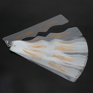 36pcs/set Different Template Tattoo Microblading Training Permanent Eyebrow Shaping Positioning Card Brow Stencil