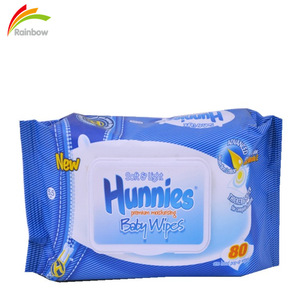 80pcs OEM alcohol free wet wipes for baby