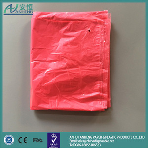 Anheng brand disposable haircut cover capes for barber cape shop LDPE Hot Sale Cleaning disposable hair cutting capes plastic