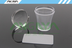 ANY New Arrival Cheap Price Transparent Handle Small Size Nail Stamper in other Nail Supplies