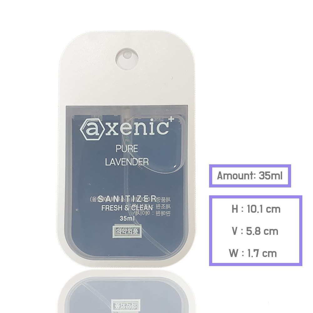 AXENIC Hand sanitizing spray