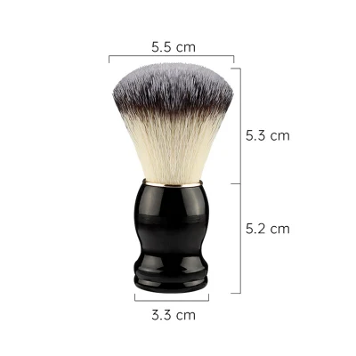 Beard Shaving Brush Makeup Brushes Wooden Hair Cleaning Handle Brush