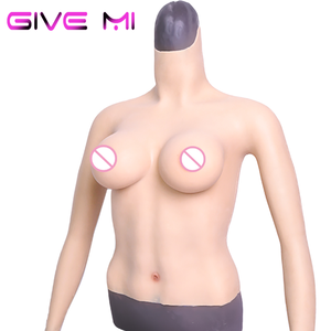 Beautiful Silicone Crossdresser Wearable Big Charming Breast Forms With Arms