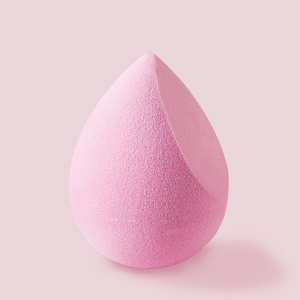 Beauty Makeup Water Droplets Puff Cosmetic Makeup Sponge Blender Pink Latex Free