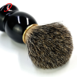 black  wood handle shaving brush,custom label shaving brushes