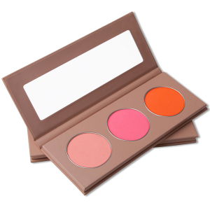 blush palette natural customize palette private label Cosmetic blush 3 colors  palette