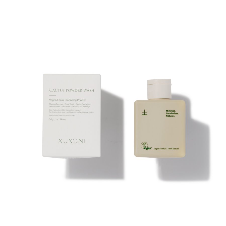 Cactus Powder Wash : Vegan Facial Cleansing Powder