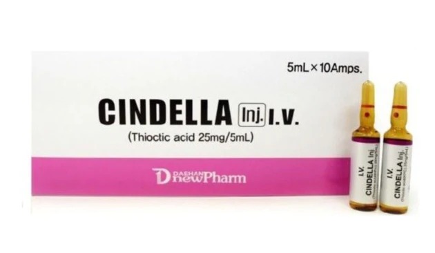 CINDELLA Injection Éclaircissante Thioctic acid