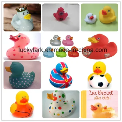 Colorful Baby Bath Duck Toy PVC Bath Duck Floating Duck Toy
