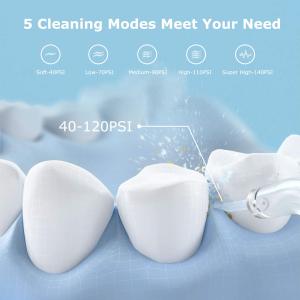 Cordless Portable 300ml Oral Irrigator USB Rechargeable Dental Water Flosser Jet Waterproof Irrigator Dental Teeth Cleaner