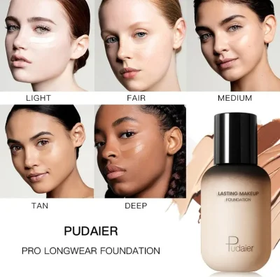 Cosmetics Private Label Nude Face Makeup Moisturizing Lasting Liquid Makeup Liquid Foundation