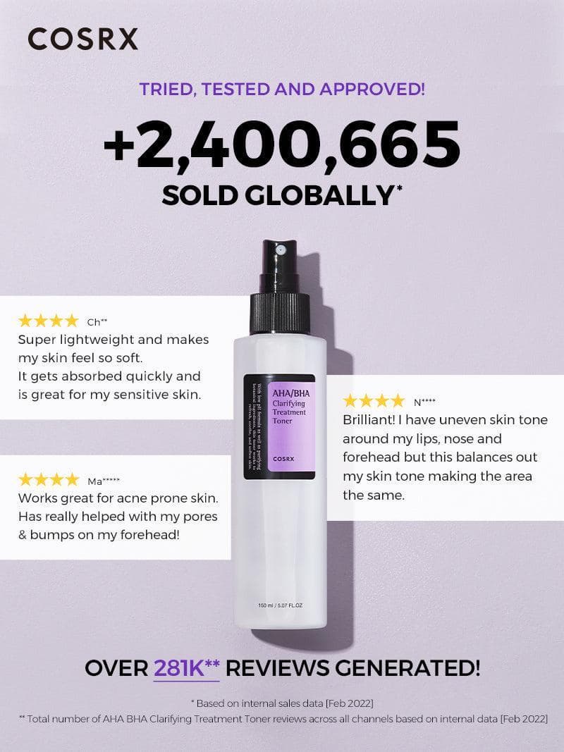 [COSRX]AHA BHA Clarifying Treatment Toner 50 mL