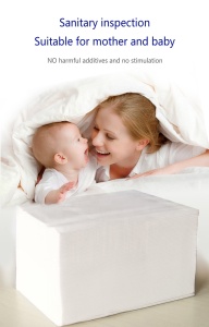 Custom Extract facial  tissue paper packing plastic bags comfortable soft facial tissue paper