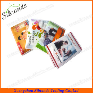 Customized printed pocket facial tissue paper/3ply printing mini pocket tissue/color wallet tissue china manafacturer