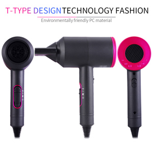 Dropshipping Strong Hot Air Brush Straightening Cold Wind Negative Ionic Hammer Blower Dry Electric Professional Buy Hair Dryer