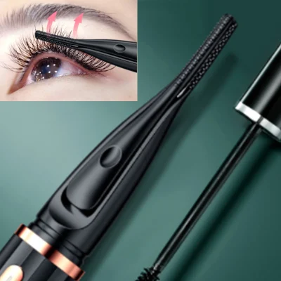 Electric Eyelash Curler Eyelash Roller Makeup Lashes Curl Pen Fast Heating Iron Temperature Adjustable Natural Heated Eyelash Curler