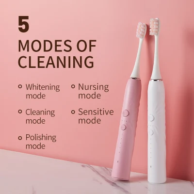 Electric Toothbrush Luxury Box 15 Modes Adjustable Frequency Rechargeable Electric Sonic Toothbrush OEM