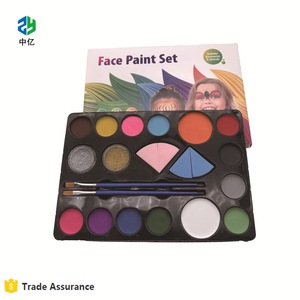 face painting supplies Non Toxic Water Based Professional Body Makeup Painting Set