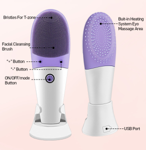 Facial cleansing brush skin care multifunction beauty equipment  cleaning face brush  vibration massage IPX7 waterproof