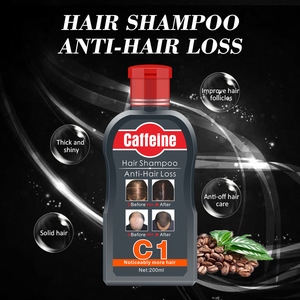 Factory manufacturer  natural plant coffeine nourishing anit hair loss shampoo for hair growth