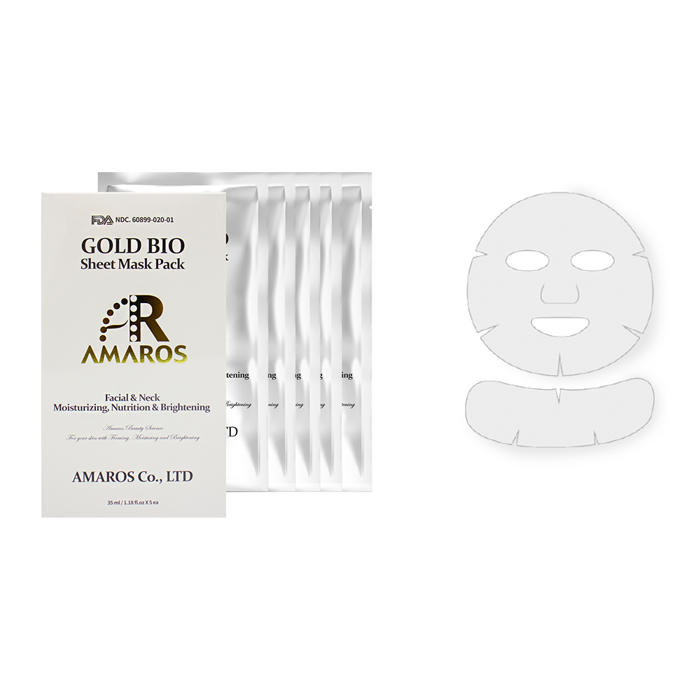 Gold Bio Mask Sheet Pack (Facial &amp; Neck) [Skin Care]