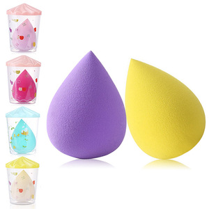 High quality beauty makeup sponge blender tear drop shape cosmetic puff make up sponge