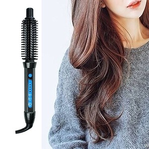 Hot iron electric best hair straightening rolling brush seen tv for hair perm machine EPS328