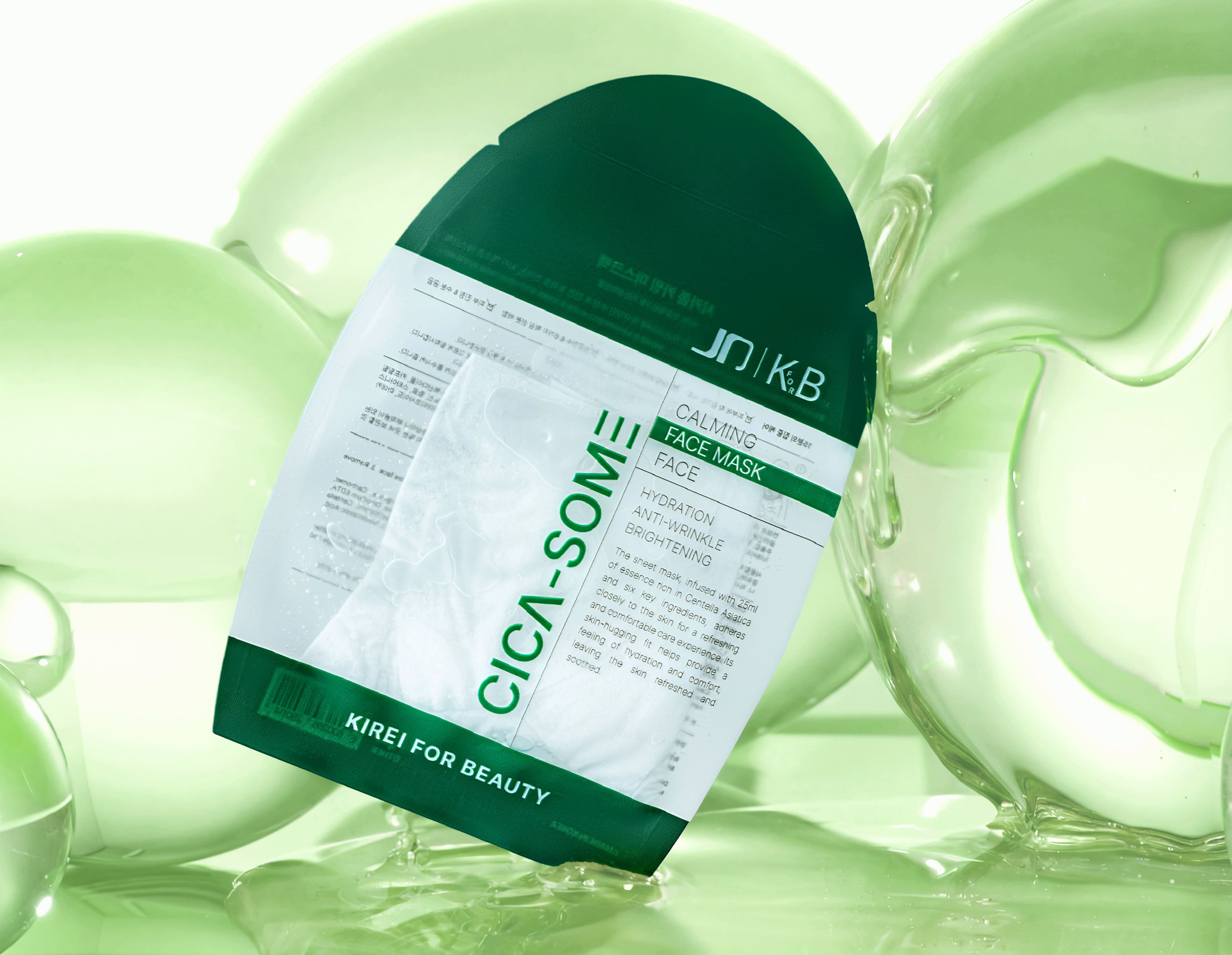 JDXKIREI CICA-SOME CALMING FACE MASK