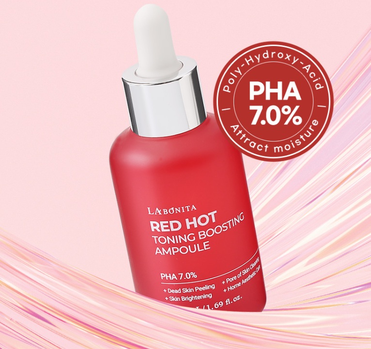 Lumora Red hot toning boosting ampoule