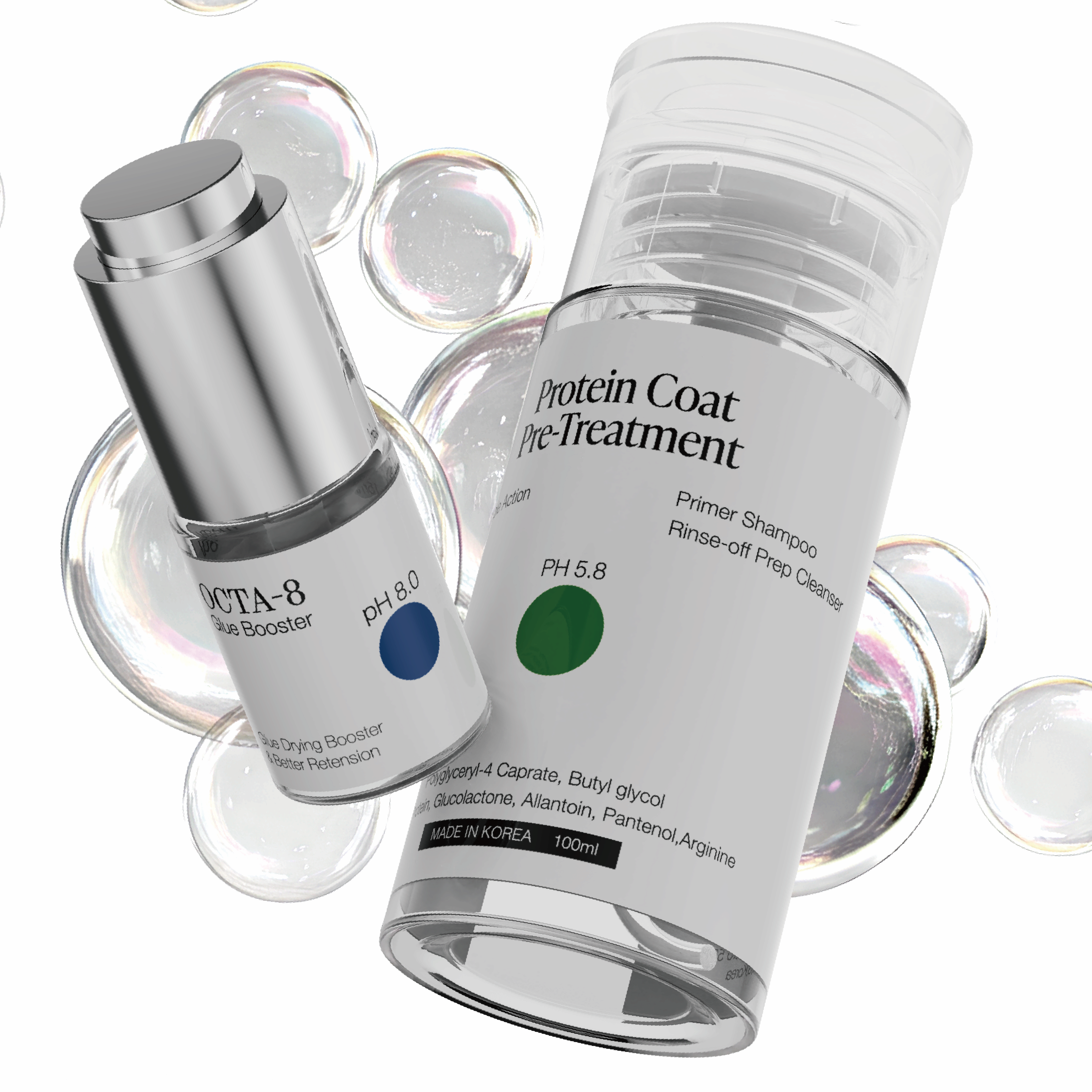 Magal Protein Coat Pre-Treatment 2in1 Lash Shampoo - Cluster Glue Remover