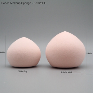 maquillaje proveedores de china FREE SAMPLE SPONGE PUFF beauty accessories Beauty Makeup maquillaje with Peach shape