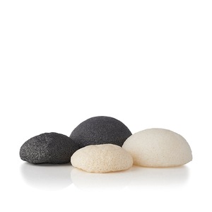 Natural Black Bamboo Charcoal Konjac Sponge for Face and Body Wash